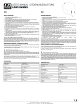 LD Systems WS 100 MH 3 Manual de usuario
