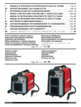 Cebora 361.02 Plasma Sound PC 10051/T Manual de usuario