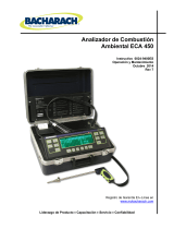 Bacharach ECA 450 Manual de usuario