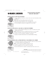 Black and Decker Appliances SKG100 - SKG105 Guía del usuario