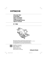 Hitachi C 13U El manual del propietario
