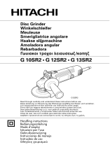 Hitachi G12SR2 Manual de usuario
