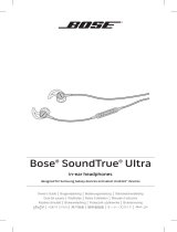 Bose SoundTrue® Ultra in-ear headphones – Samsung and Android™ devices Guía de inicio rápido