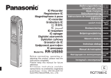 Panasonic RRUS050 Instrucciones de operación