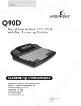 Ameriphone Q90D Operating Instructions Manual