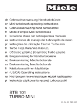 Miele STB101 El manual del propietario