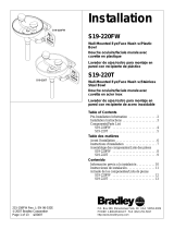 Bradley S19-220FW Guía de instalación
