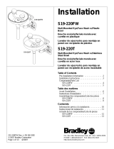 Bradley S19-220T Guía de instalación