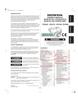 Simpson Honda Engines GX340 El manual del propietario