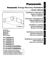 Panasonic FY01KZDY2B El manual del propietario