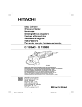 Hitachi g 13 sb 3 lb El manual del propietario