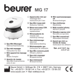 Beurer MG 17 Manual de usuario