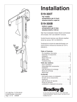Bradley S19-300B Guía de instalación