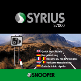 Snooper S7000 Syrius El manual del propietario