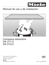 Miele DA 219-2 El manual del propietario