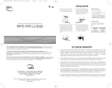 VXI Vesh-P1 Manual de usuario