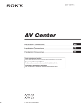 Sony XAV-C1 Guía de instalación