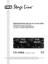 IMG Stage Line CD-290DJ El manual del propietario