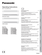 Panasonic CUYE12QKE Instrucciones de operación
