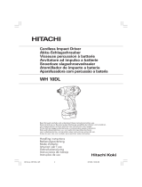 Hitachi WH 10 DL El manual del propietario