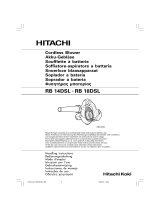 Hitachi RB 18DSL El manual del propietario