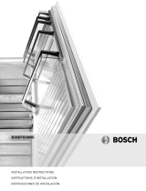 Bosch T36BT820NS Installation Instructions Manual