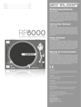 Reloop RP8000 Manual de usuario