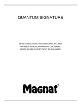 Magnat Quantum Signature El manual del propietario