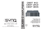 SynQ Class-D Digit 2K2 El manual del propietario