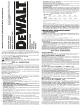 DeWalt DW849 Manual de usuario