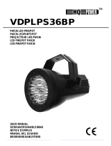 HQ Power VDPLPS36BP Manual de usuario