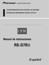 Pioneer RS-D7RII Manual de usuario