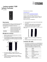 Interlogix TruPortal T-200 Model Reader  (Spanish) Guía de instalación