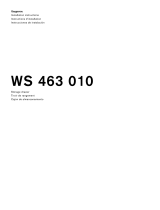 Gaggenau WS463710 Guía de instalación