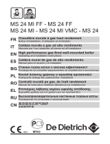 DeDietrich MS 24 Instrucciones de operación