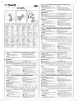 Hitachi UB 18DEL El manual del propietario