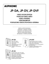 Aiphone JP-DA Guía de instalación