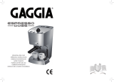 Gaggia 9335I00B0011 Manual de usuario