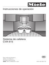 Miele CVA615 El manual del propietario