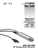 Omega OS150 USB Series El manual del propietario