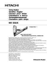 Hitachi NR 65AK El manual del propietario