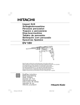 Hitachi dv 18 v El manual del propietario