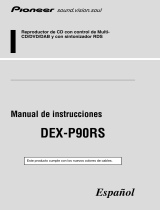 Pioneer DEX-P90RS Manual de usuario