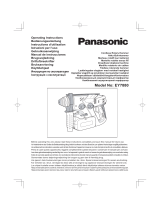 Panasonic EY7880 El manual del propietario