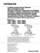 Hitachi WH 14DL El manual del propietario