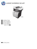 HP LASERJET M525 Guía de instalación