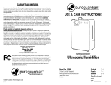 Guardian Technologies Ultrasonic Humidifier: Model H7500 El manual del propietario