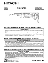 Hitachi DH 24 PF Manual de usuario