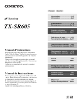 ONKYO TXS-R605 El manual del propietario