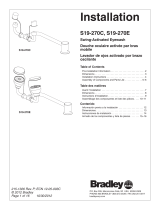 Bradley S19-270E Guía de instalación